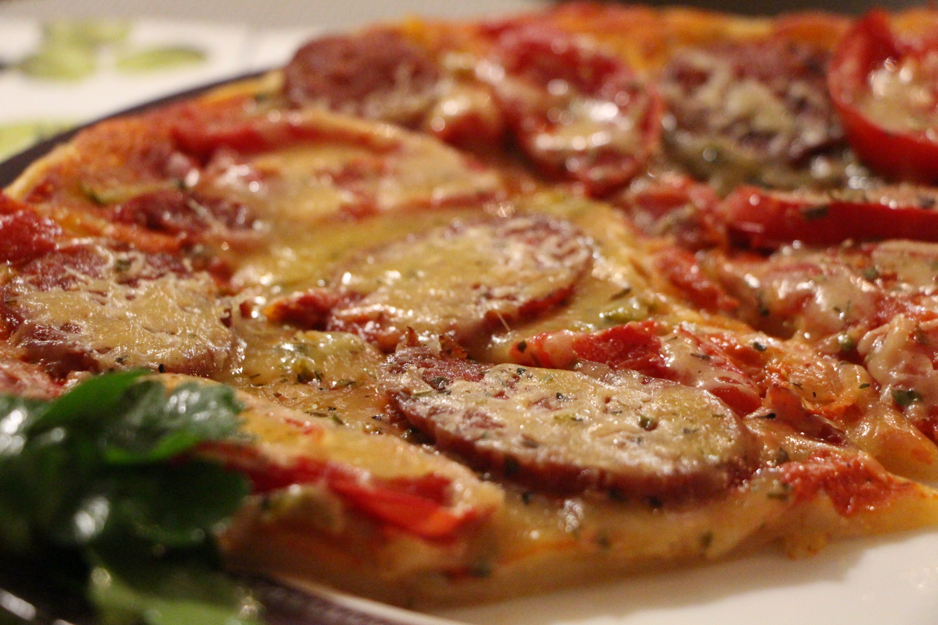 рецепт пиццы с колбасой помидором и сыром фото 114